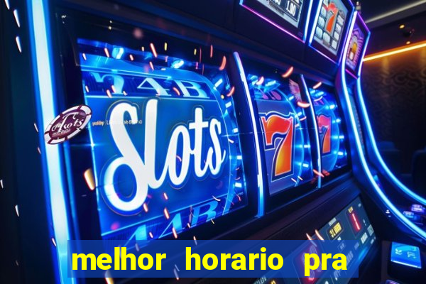 melhor horario pra jogar fortune rabbit